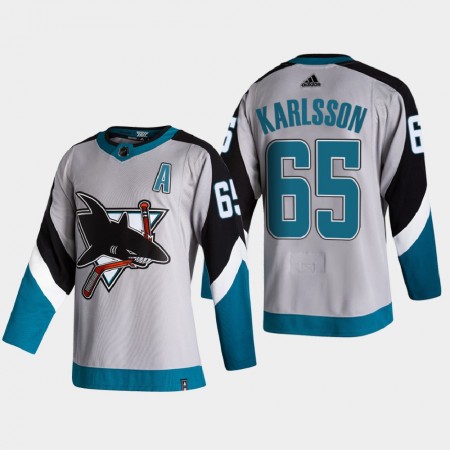 Pánské Hokejový Dres San Jose Sharks Dresy Erik Karlsson 65 2020-21 Reverse Retro Authentic